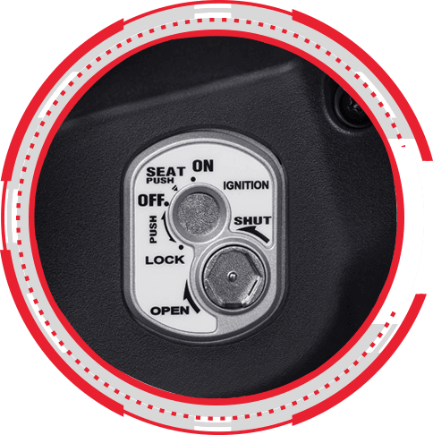 Auto Secure Key Shutter with Seat Opener